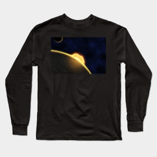 Copy of Exoplanet against bright star Long Sleeve T-Shirt